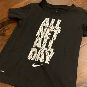 Nike boys 4 4t shirt all net all day tee